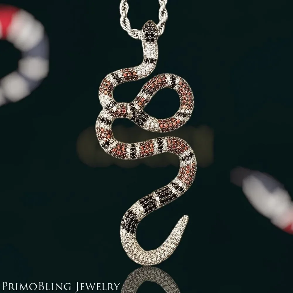 Fashion Brand Snake Pendant